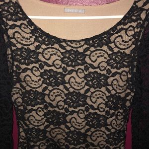Black Lace Dress